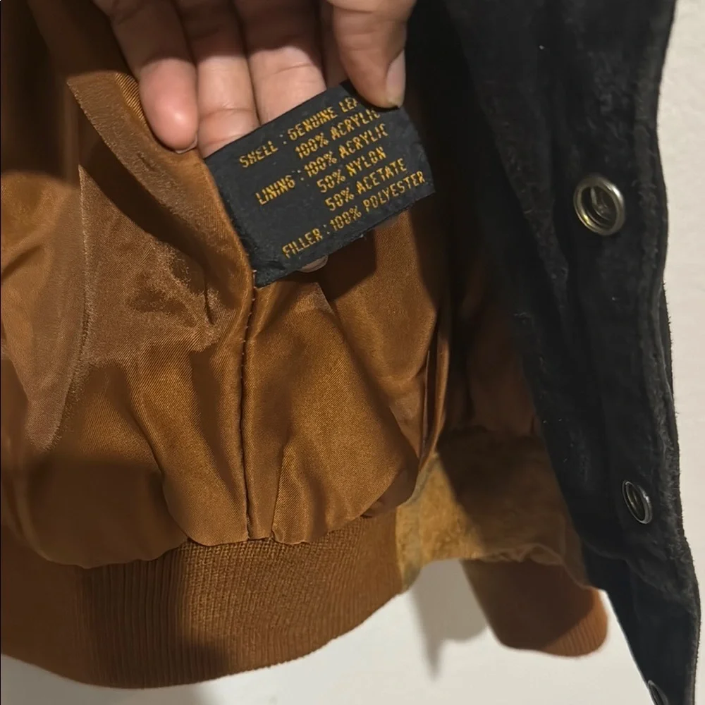 Vintage lawless Aztec southwestern Multicolor Jacket with Shearling Collar S - Picture 7 of 15